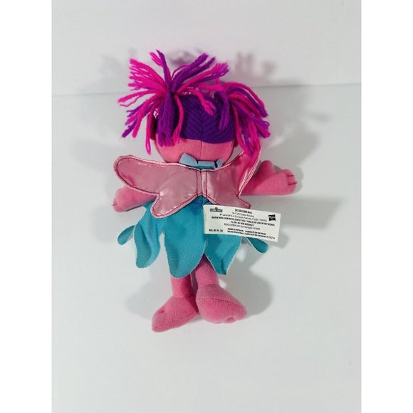 Abby Cadabby Pink Fairy 9” Sesame Street 2013 Plush Stuffed Animal Toy Hasbro - Picture 5 of 9